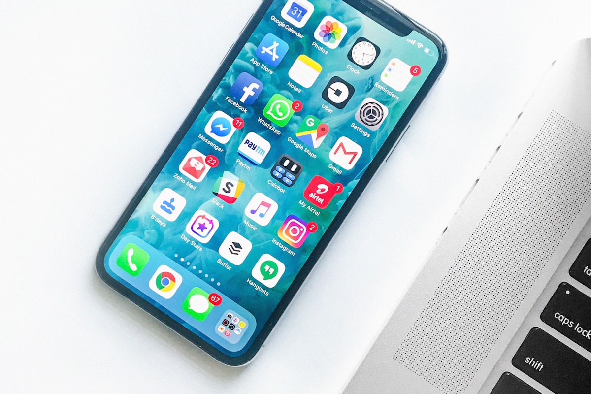 Arbeit an einer iOS-Anwendung